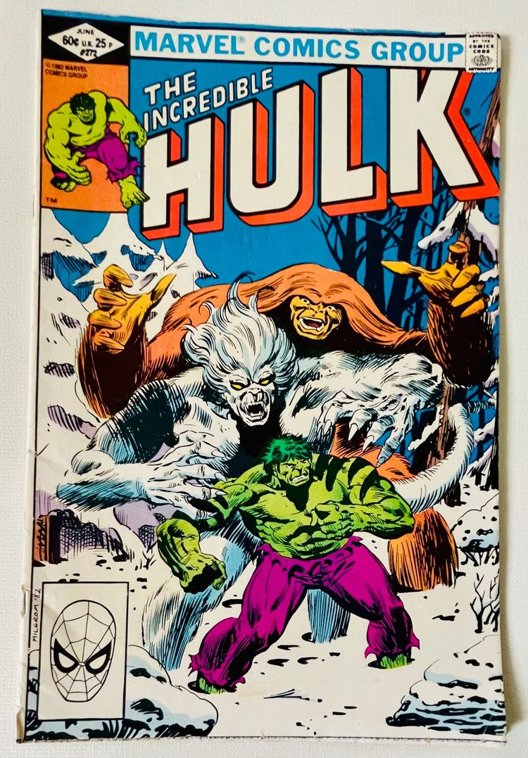 The Incredible Hulk comic books collection 5 Books YEAR 1980 (BLUECODED COLLECTION) 4