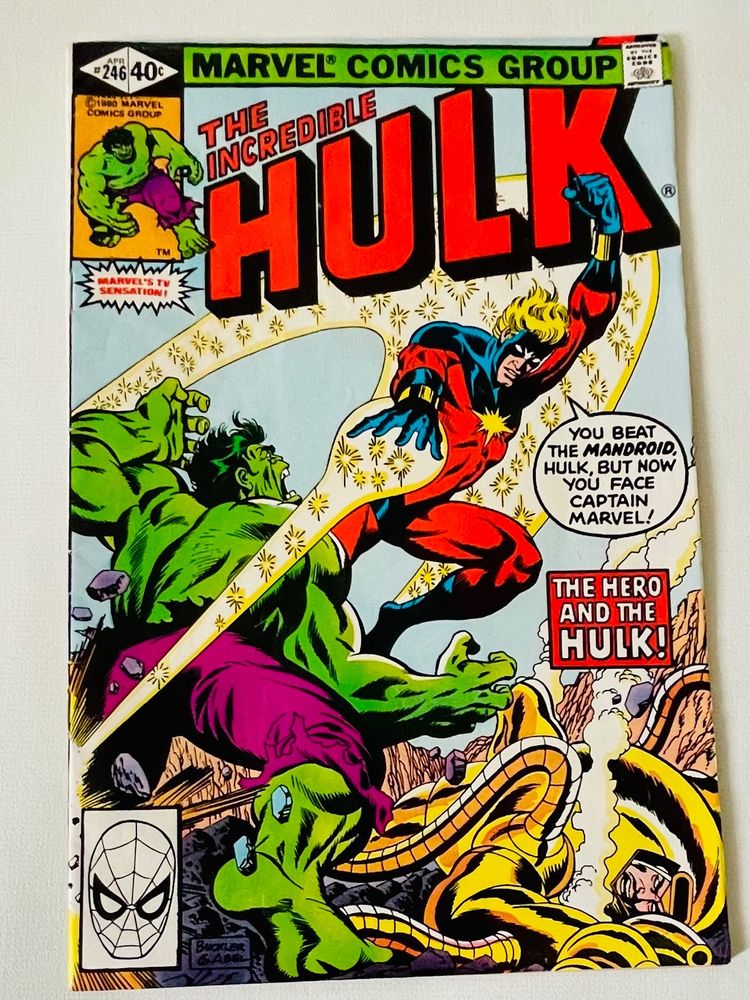 The Incredible Hulk comic books collection 5 Books YEAR 1980 (BLUECODED COLLECTION) 3