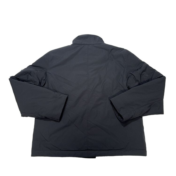 Stone Island Micro Twill Navy Coat image 6