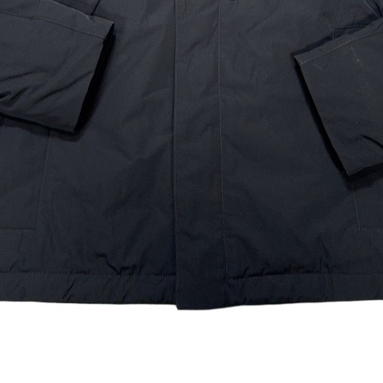 Stone Island Micro Twill Navy Coat image 5