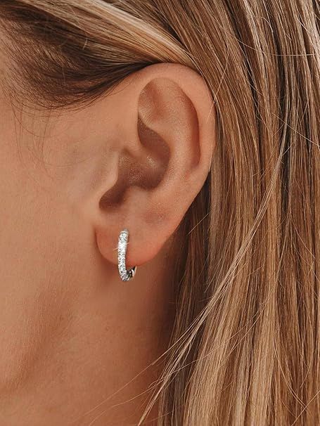 Sterling Silver Hoop Earrings 2