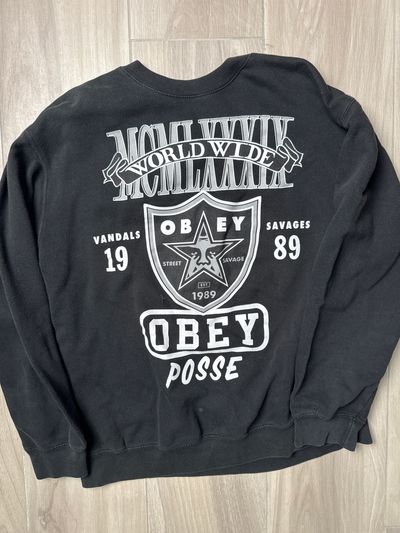 Obey Black Sweatshirt