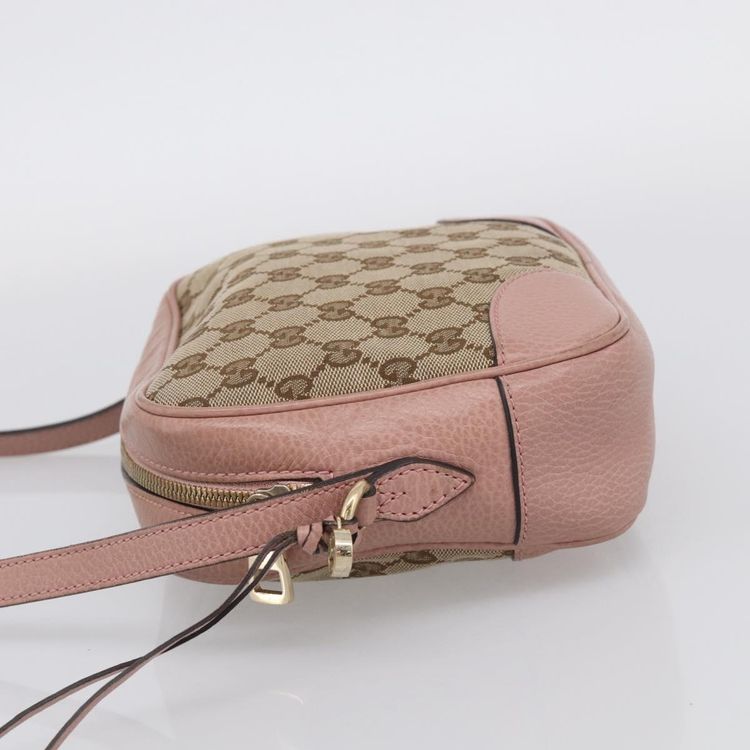 Immagine di GUCCI GG Canvas Shoulder Bag Beige Gold 449413 Auth 211020V - Jerrillo 4