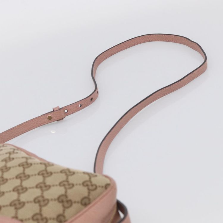 Immagine di GUCCI GG Canvas Shoulder Bag Beige Gold 449413 Auth 211020V - Jerrillo 8