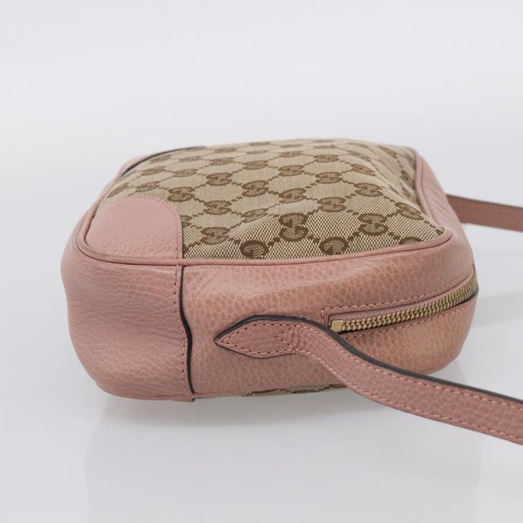 Immagine di GUCCI GG Canvas Shoulder Bag Beige Gold 449413 Auth 211020V - Jerrillo 5