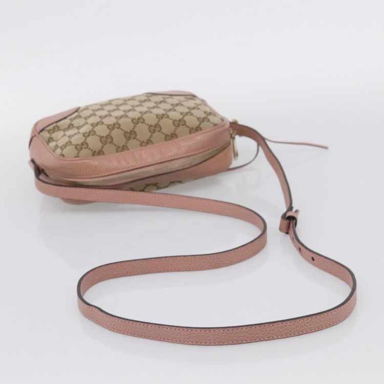 Immagine di GUCCI GG Canvas Shoulder Bag Beige Gold 449413 Auth 211020V - Jerrillo 7
