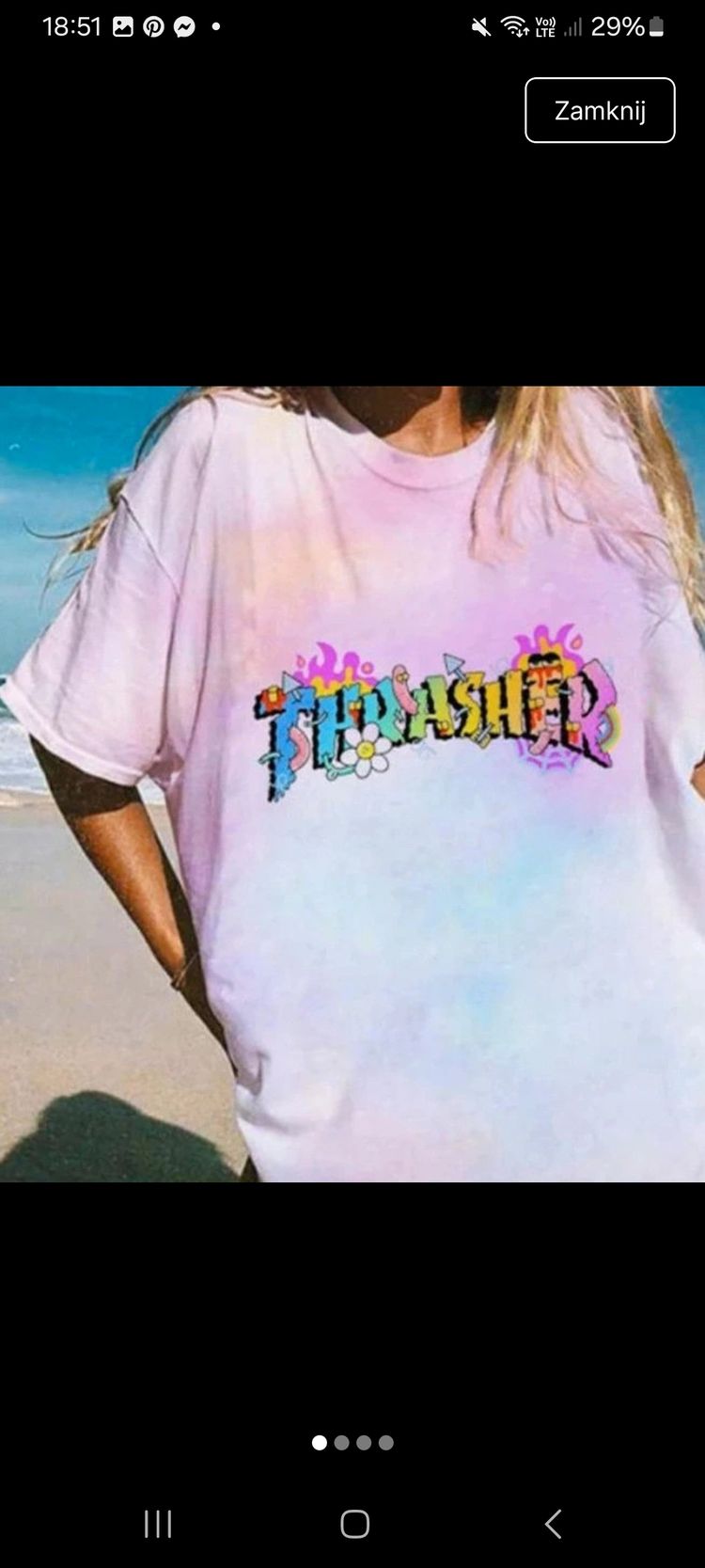 Thrasher Tie-Dye T-Shirt