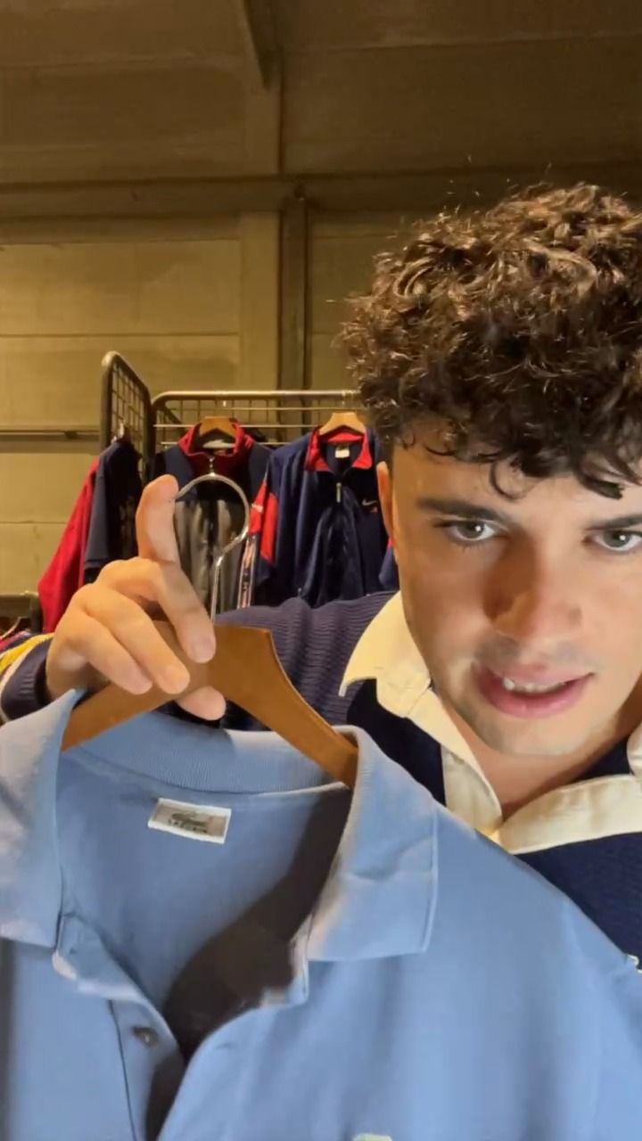 Polo POLO LACOSTE AZUL TALLA L MASCULINA zdjęcie produktu
