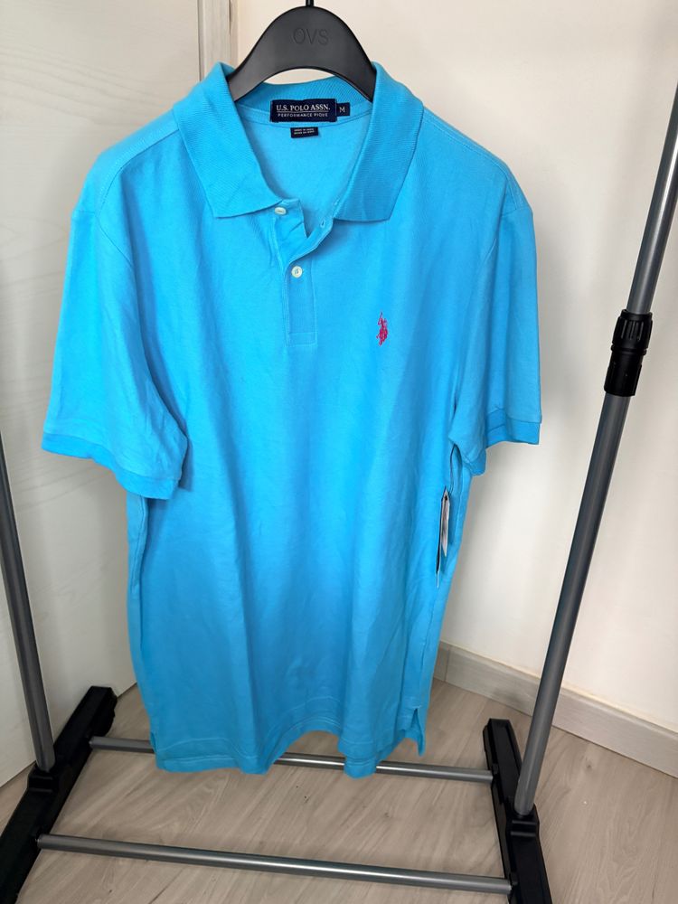 U.S. Polo Assn. Blue Polo Shirt