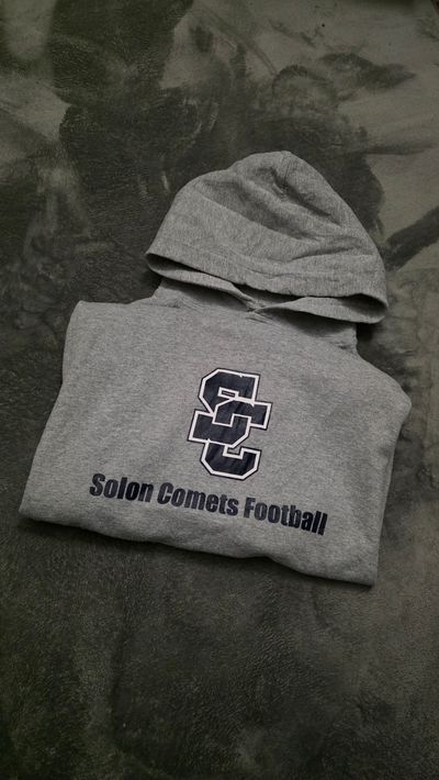 Grey Hooded Sweatshirt