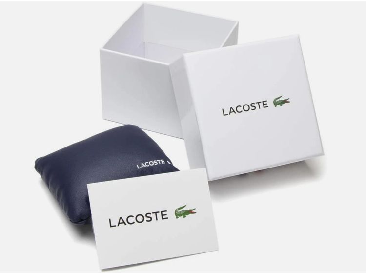 Lacoste L.12.12 2011192 Turquoise Simplistic Design Silicone Watch image 5
