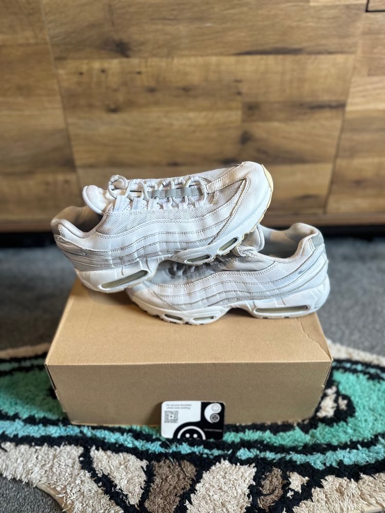 Nike Air max 95 “White Pure Platinum” U.K. 7.5 obraz 2