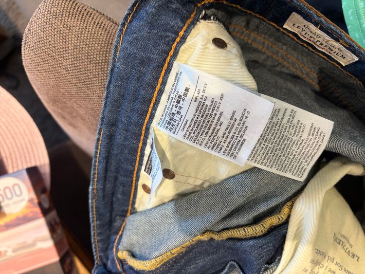Levi’s 510 Performance Jeans W34 L32 Blue Skinny Stretch Denim image 6