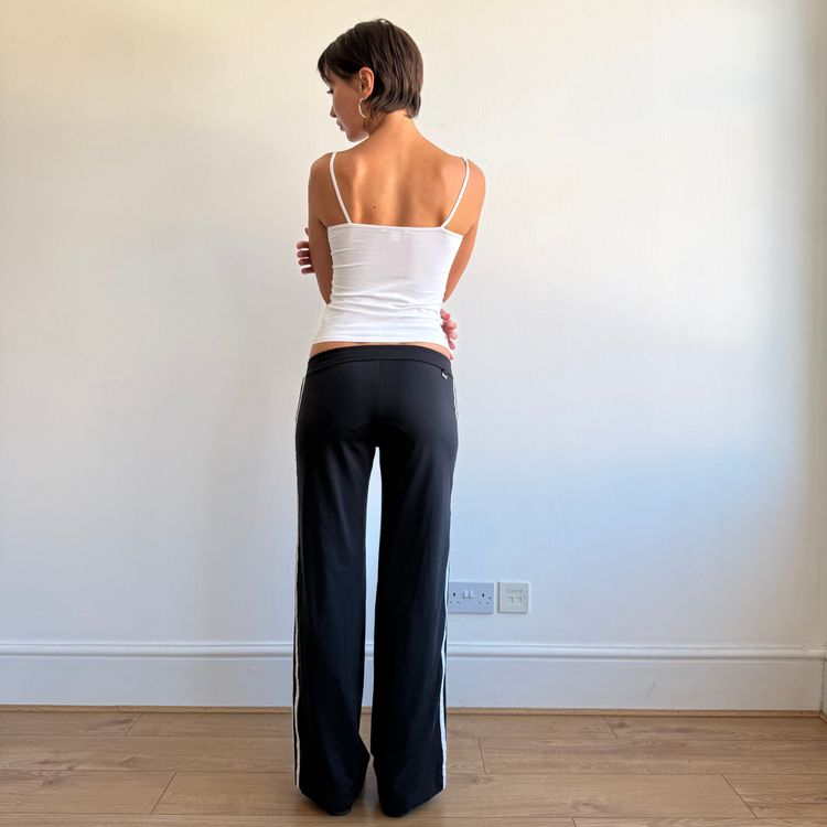 Black v-waist Adidas yoga pants - Size S imagen 8