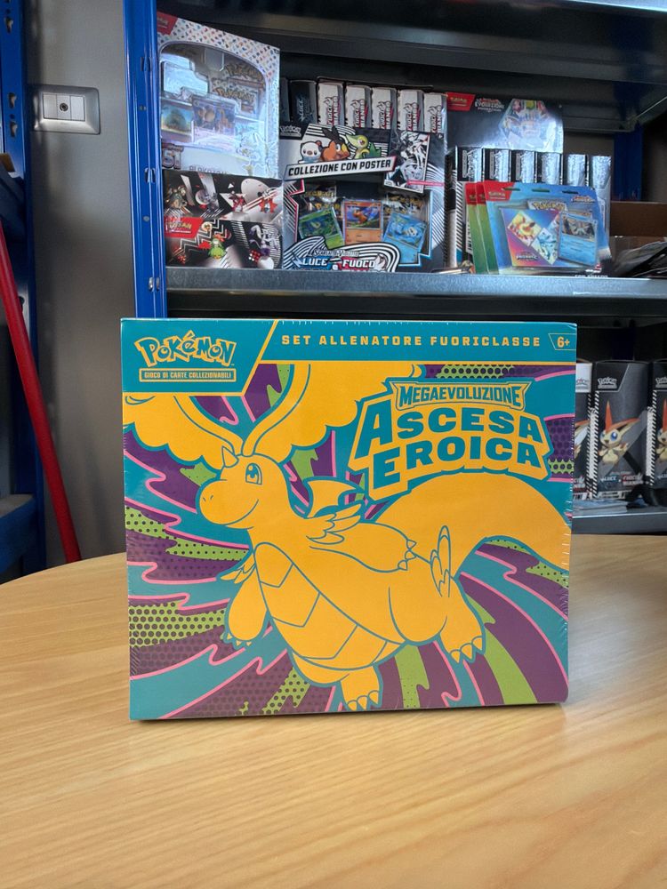 Pokémon Mega Evoluzione Ascesa Eroica ETB Set Allenatore Fuoriclasse ITA