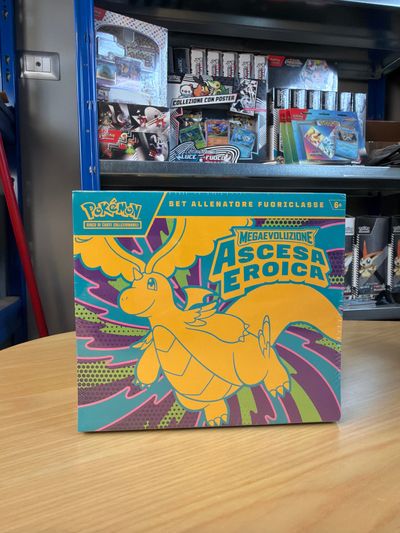 Pokémon Mega Evoluzione Ascesa Eroica ETB Set Allenatore Fuoriclasse ITA