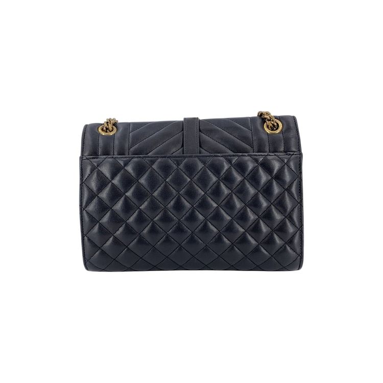 Saint Laurent Leather Shoulder Bag Envelope imagen 4