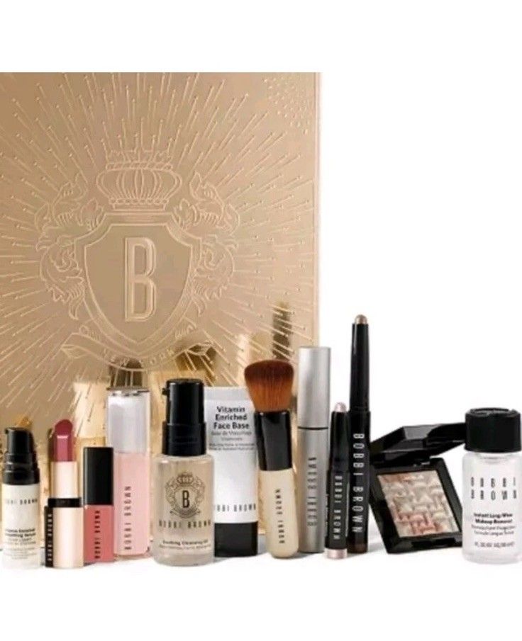Bobbi Brown Dazzle & Glow 12-Day Advent Calendar Gift Set BNIB £250 Value image 1