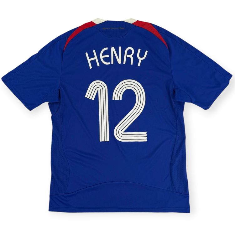 France 2008 Home Shirt, Henry 12 (M)