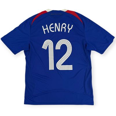 France 2008 Home Shirt, Henry 12 (M)