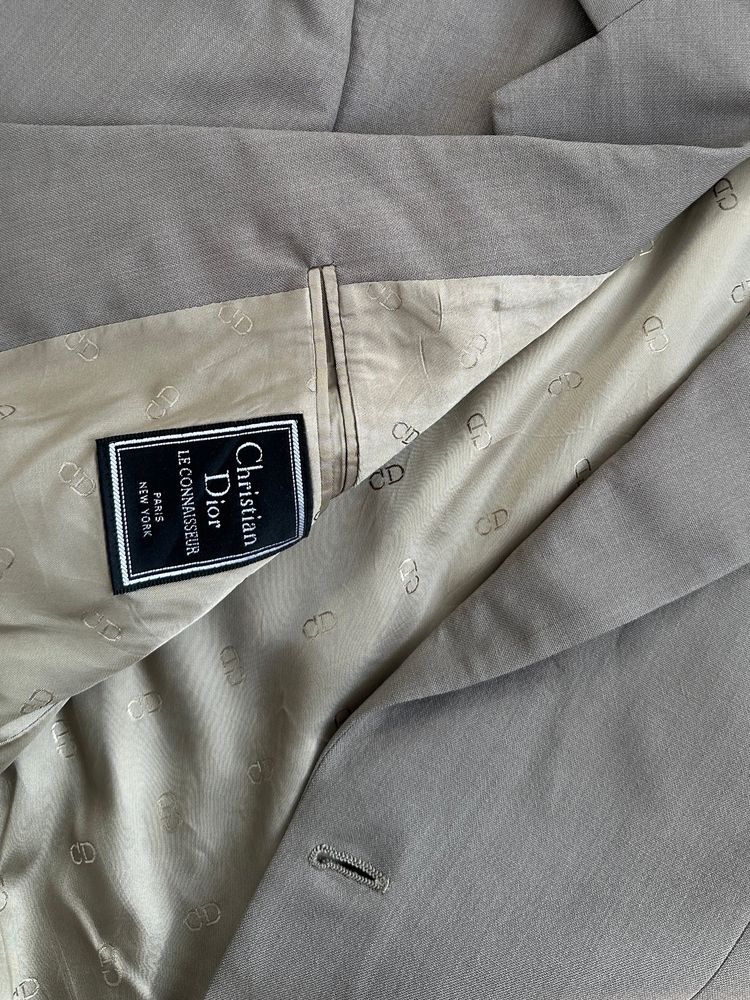 Immagine di Christian Dior 1990s Pure Wool Single Breasted Blazer - L 3
