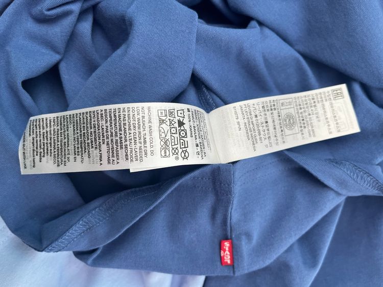 Levi'S Blue Color Block T-Shirt 7