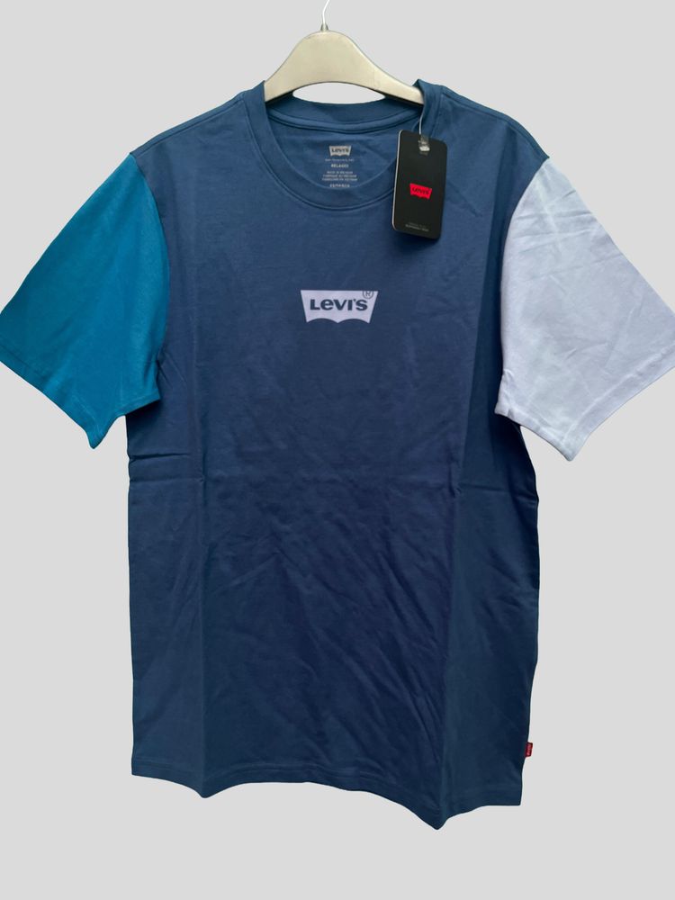 Levi's Levi'S Blue Color Block T-Shirt product image