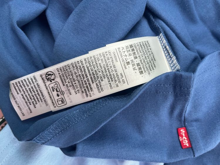 Levi'S Blue Color Block T-Shirt 6