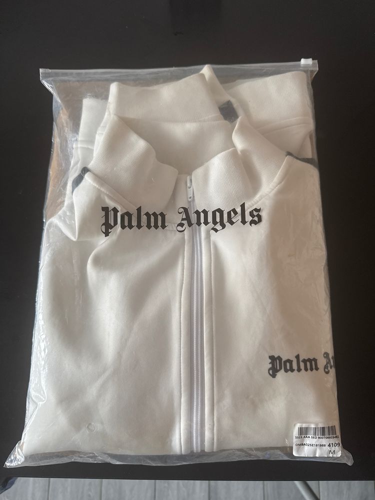 Palm Angels Palm Angels White Zip-Up Jacket product image