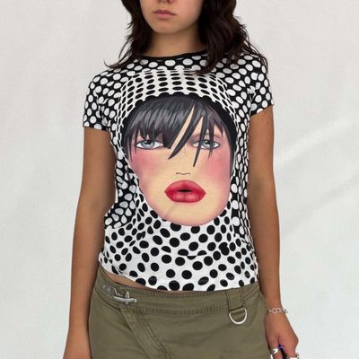 Custo Barcelona polka dot T-shirt