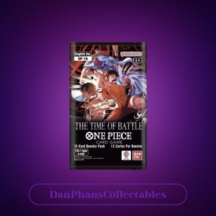 One Piece The Time Of Battle OP16 Booster Pack