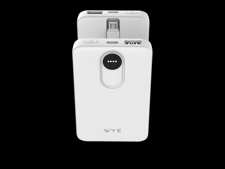 5000mAh Portable Power Bank with USB-C Cable
