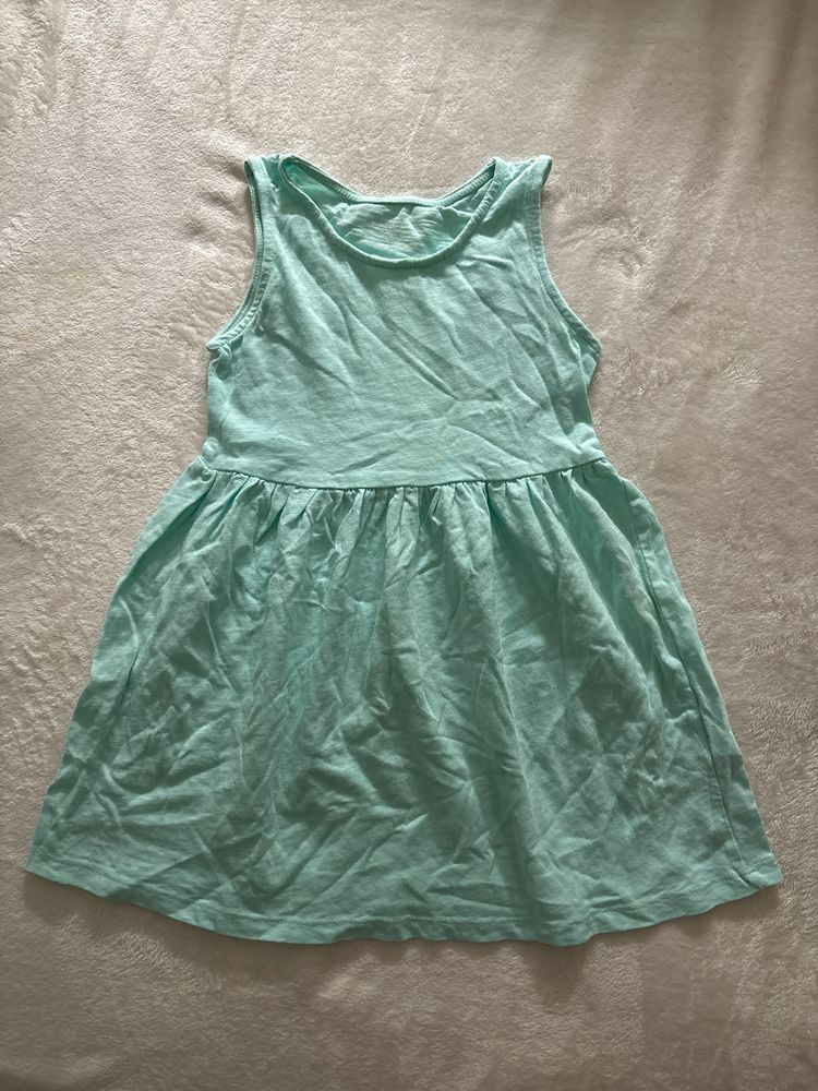 Primark Miętowa sukienka na lato rozmiar 98 product image