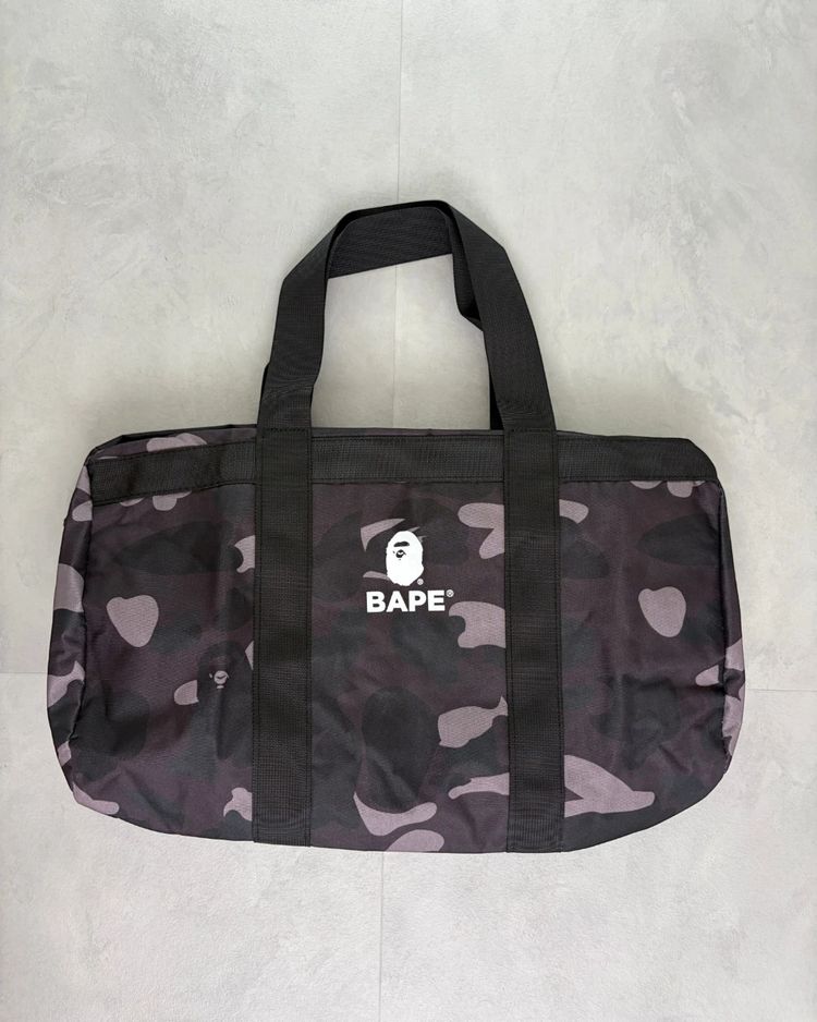 BAPE Black Camo Duffle Bag - (NEW) image 1