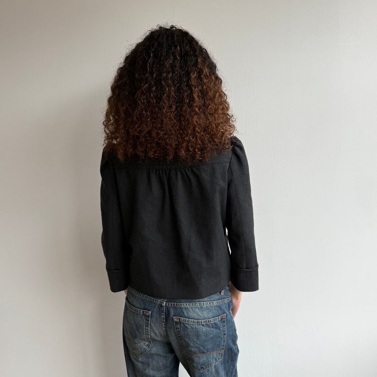 black button-up jacket 5