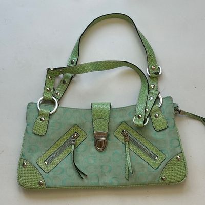 Guess Green Handbag