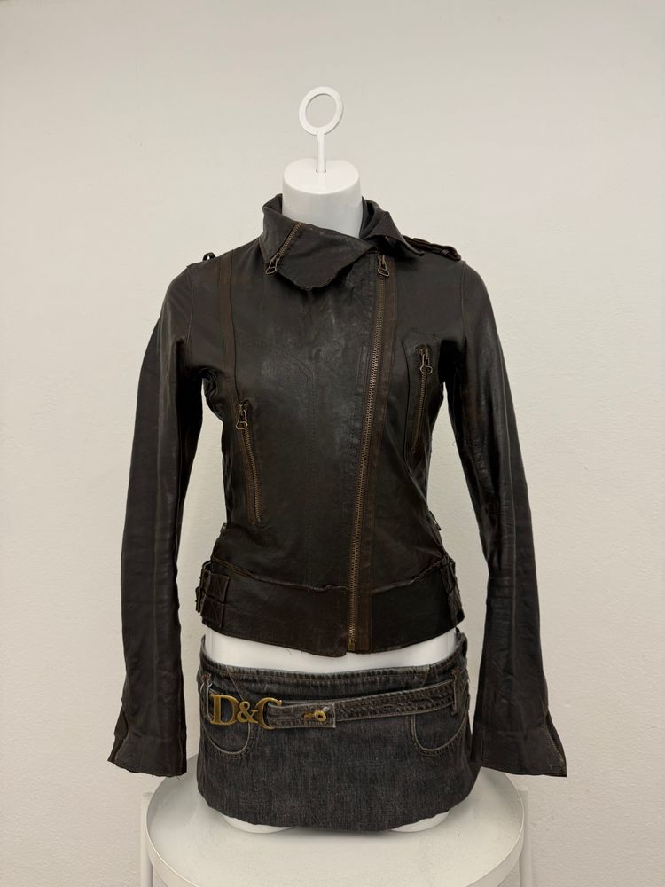 Allsaints Leather Jacket (UK8)