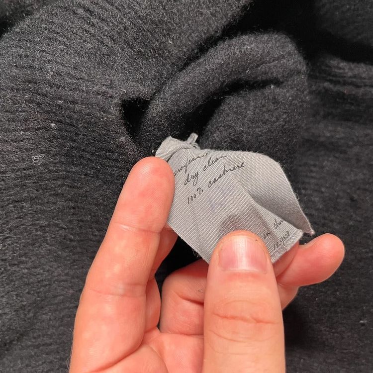 Black Raquel Allegra Cashmere Jumper - Small 3