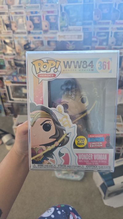 Funko Pop! Heroes, WW84, Wonder Woman, Vinyl Figure