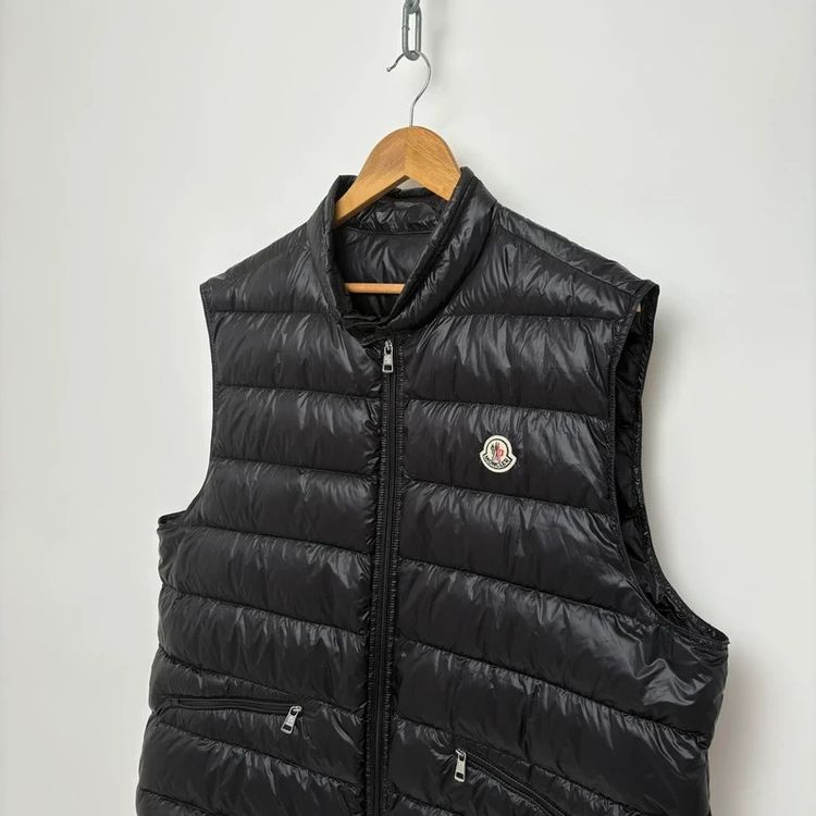 Moncler Gui Black Down Gilet Vest image 2