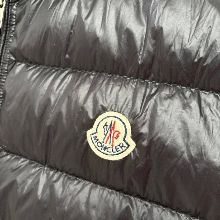 Moncler Gui Black Down Gilet Vest image 3
