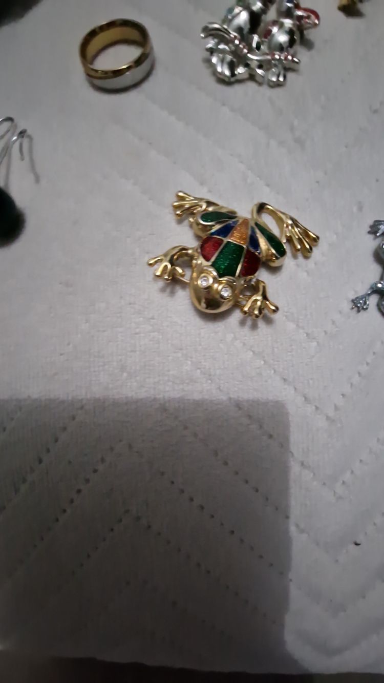 Colorful Thistle Brooch image 2