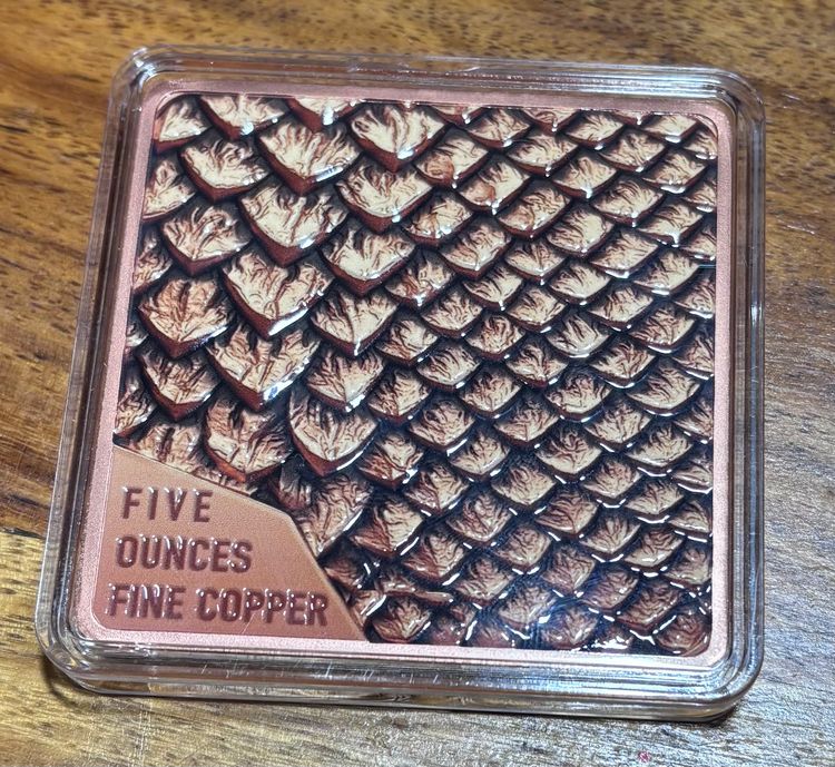 Dragon-Themed Copper Collectible 2
