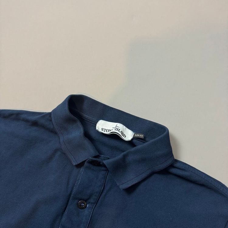 Stone Island Navy Polo Shirt - XL image 5