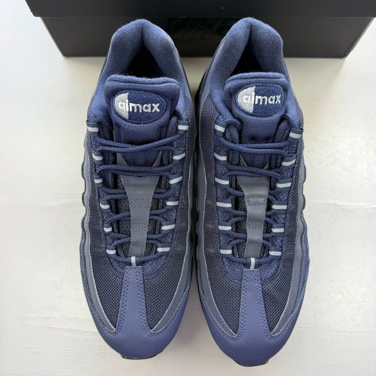 Immagine di Nike Air Max 95 Size UK 10 Big Bubble OG Obsidian Grey Men's Trainers IM5987-451 7