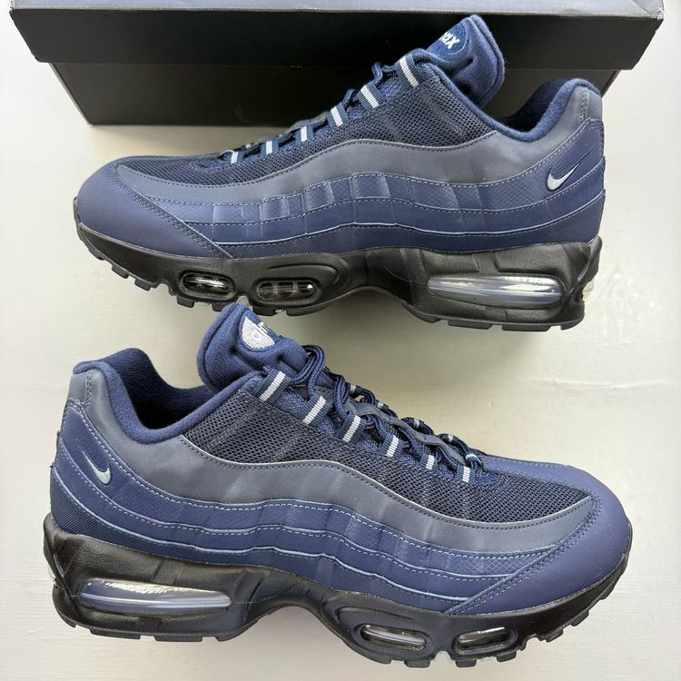 Immagine di Nike Air Max 95 Size UK 10 Big Bubble OG Obsidian Grey Men's Trainers IM5987-451 1