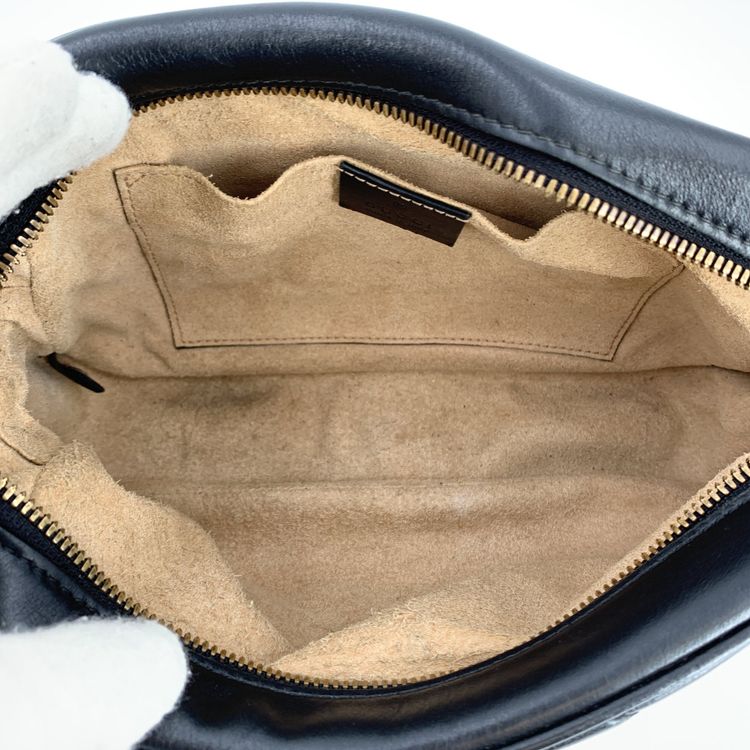 Immagine di Gucci Leather Shoulder Bag Marmont 7