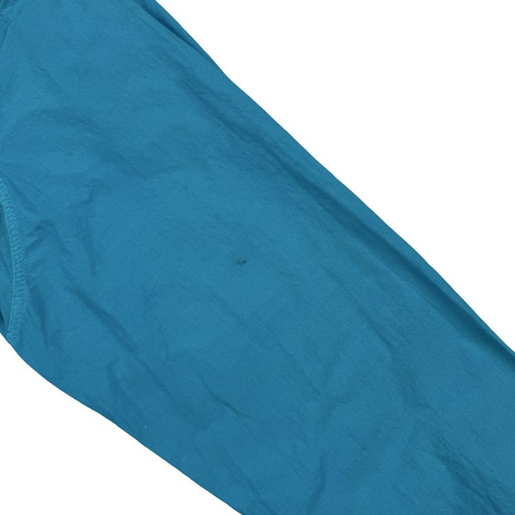 Stone Island 2020 Aqua Blue Single Chest Pocket Full Zip Nylon Overshirt - Large 11