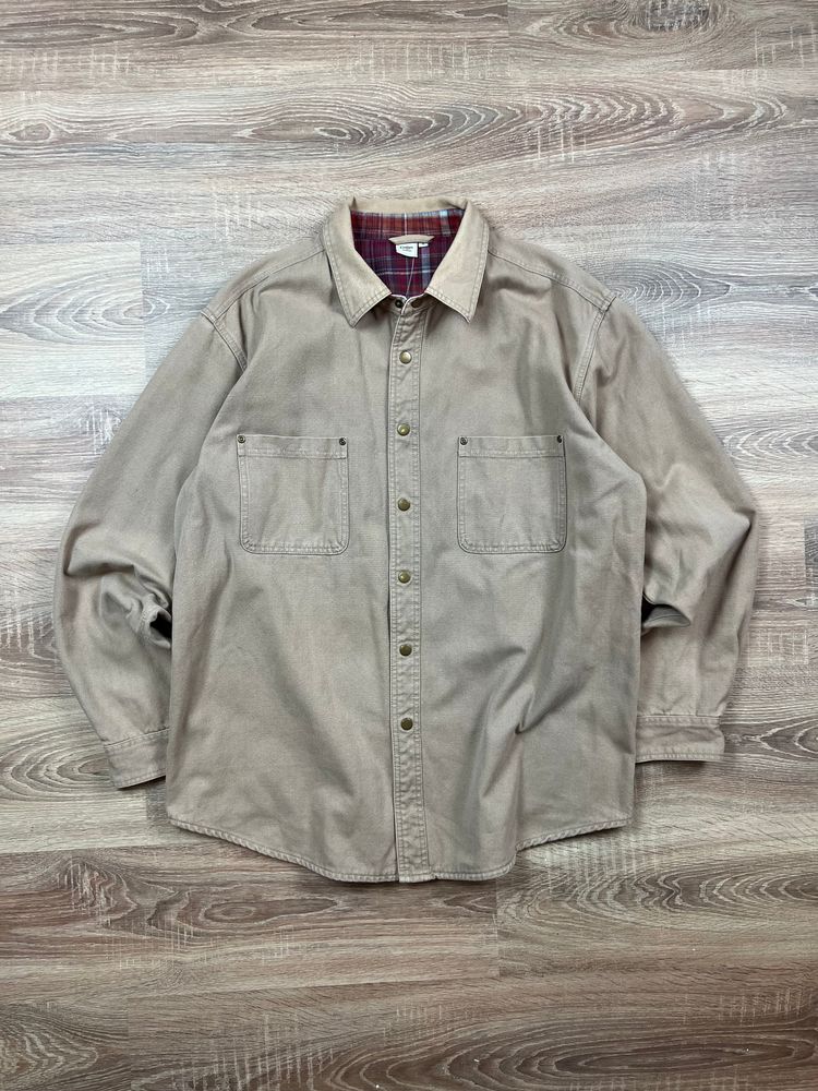 Retroflex Shop Vintage 00s Tan Cotton Traders Chore Jacket (XL) product image