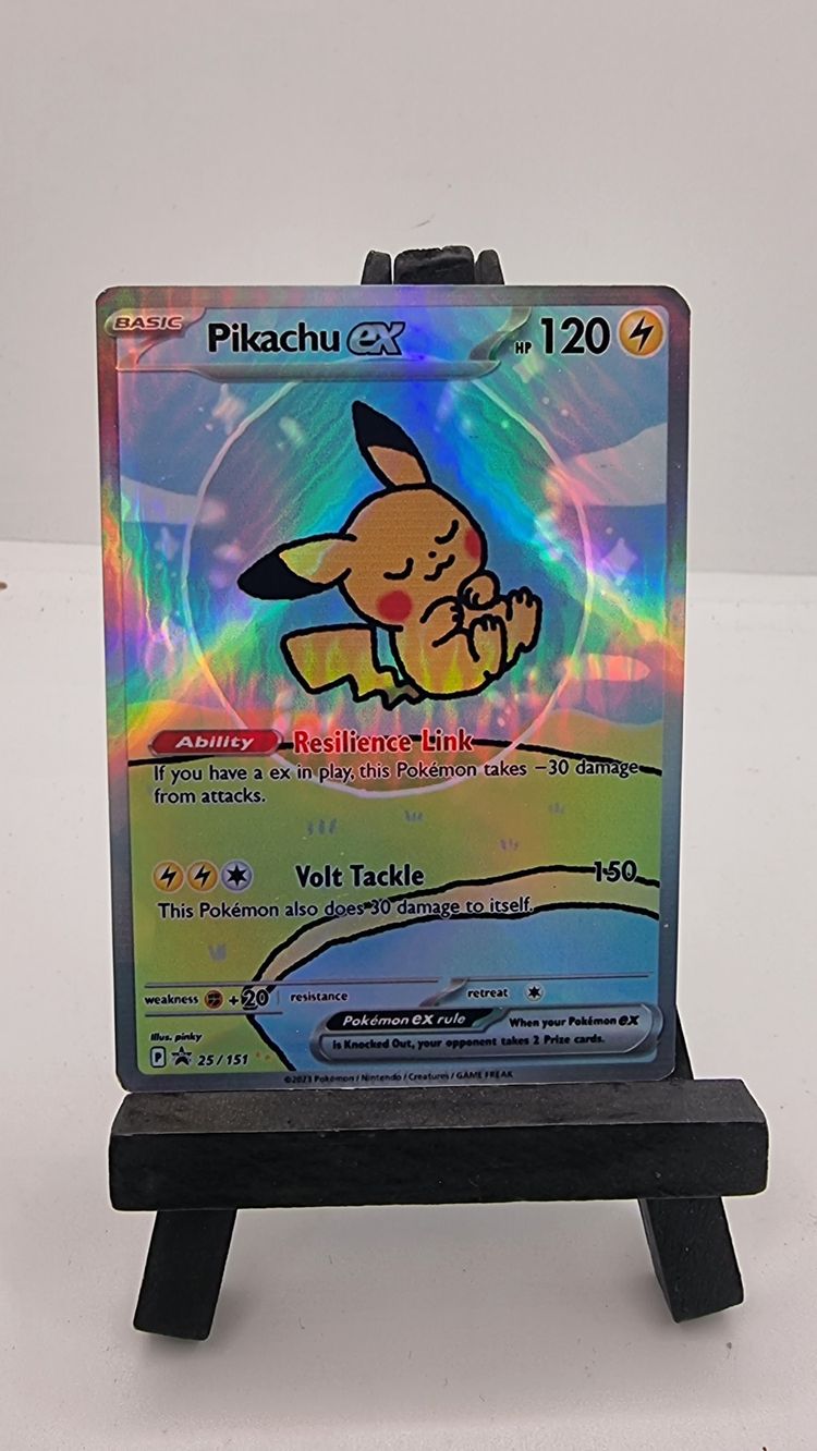 bubble shiny pikachu Pokemon TCG holo ( Fan Art) holo  1413